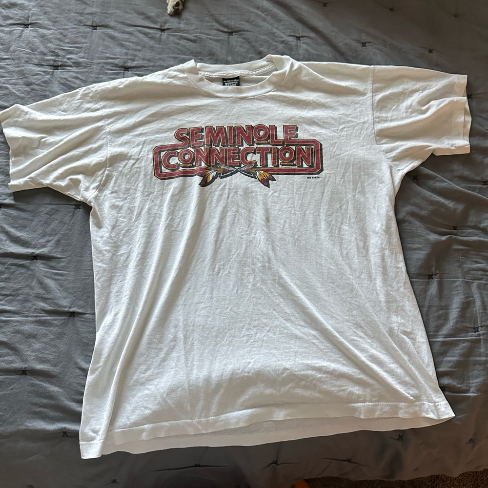 Vintage Florida State FSU Seminole connection tee